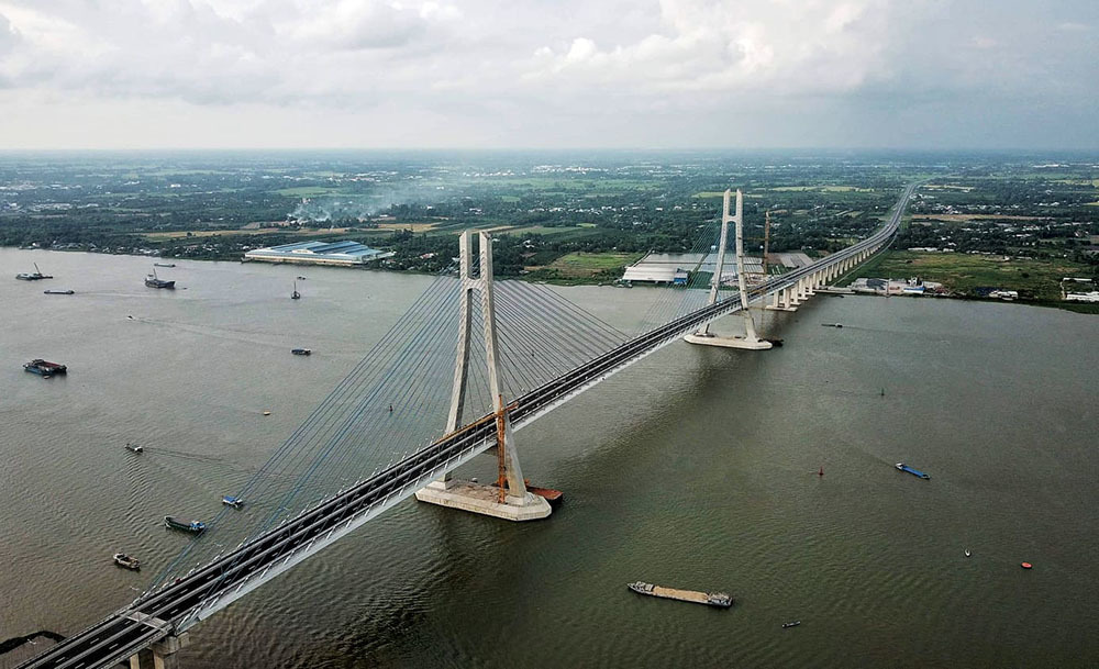 Key Mekong Delta bridge set to open this weekend