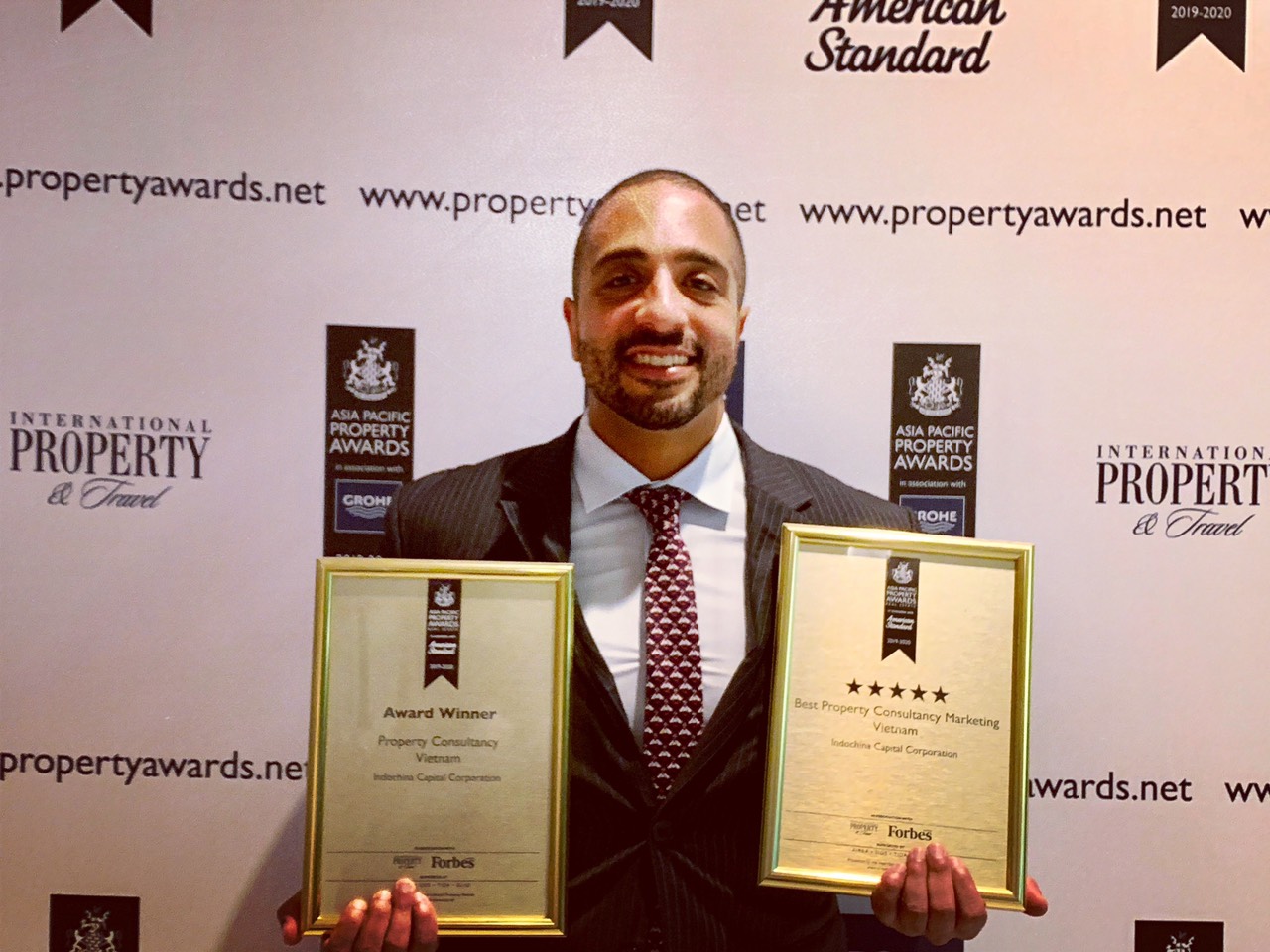 Indochina Capital wins 2 awards at Asia Pacific Property Awards 2019-2020