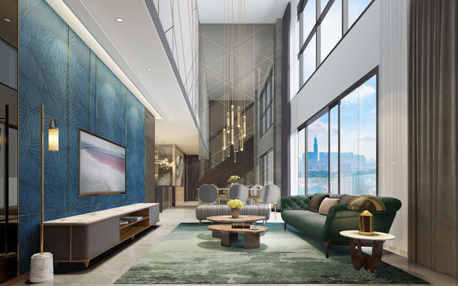 Impressive 6.9 metre high ceilings at The Marq