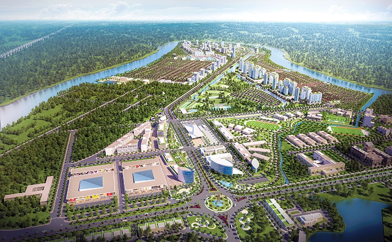 The Waterpoint a focal point in satellite township