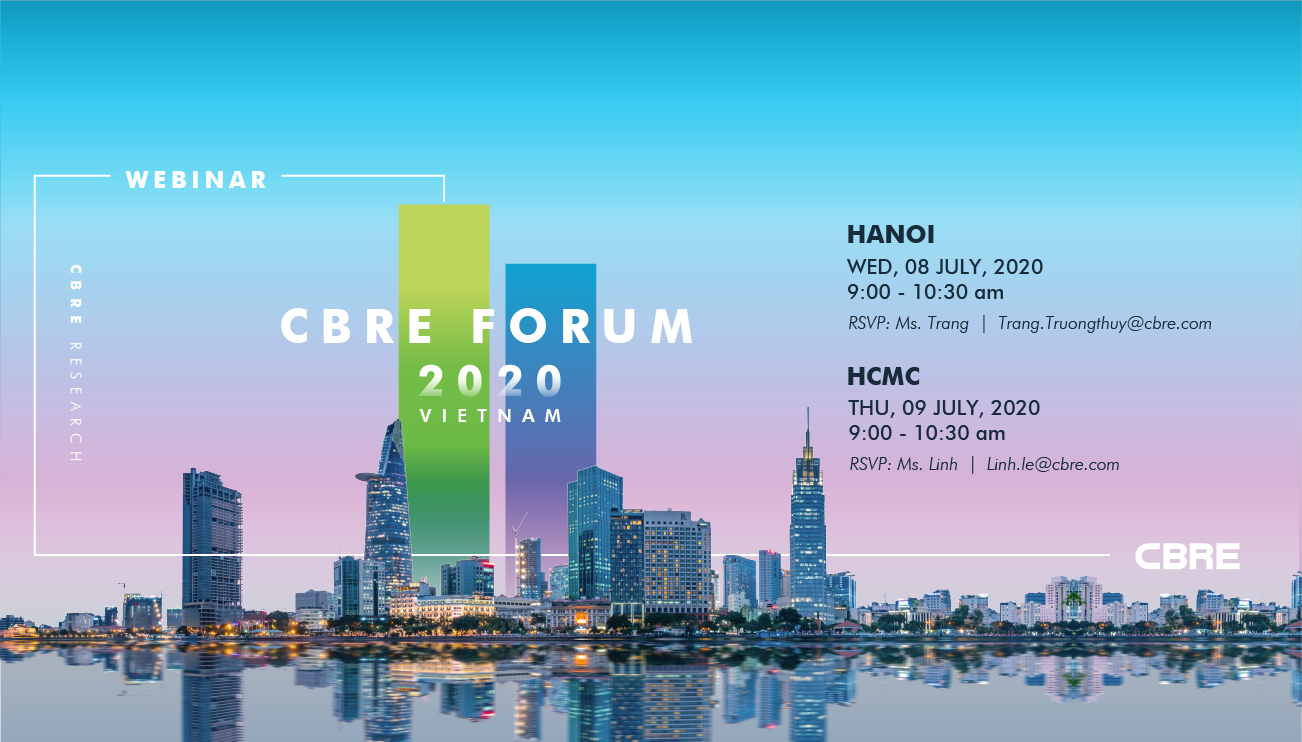 CBRE FORUM 2020 VIỆT NAM - HỘI THẢO TRỰC TUYẾN