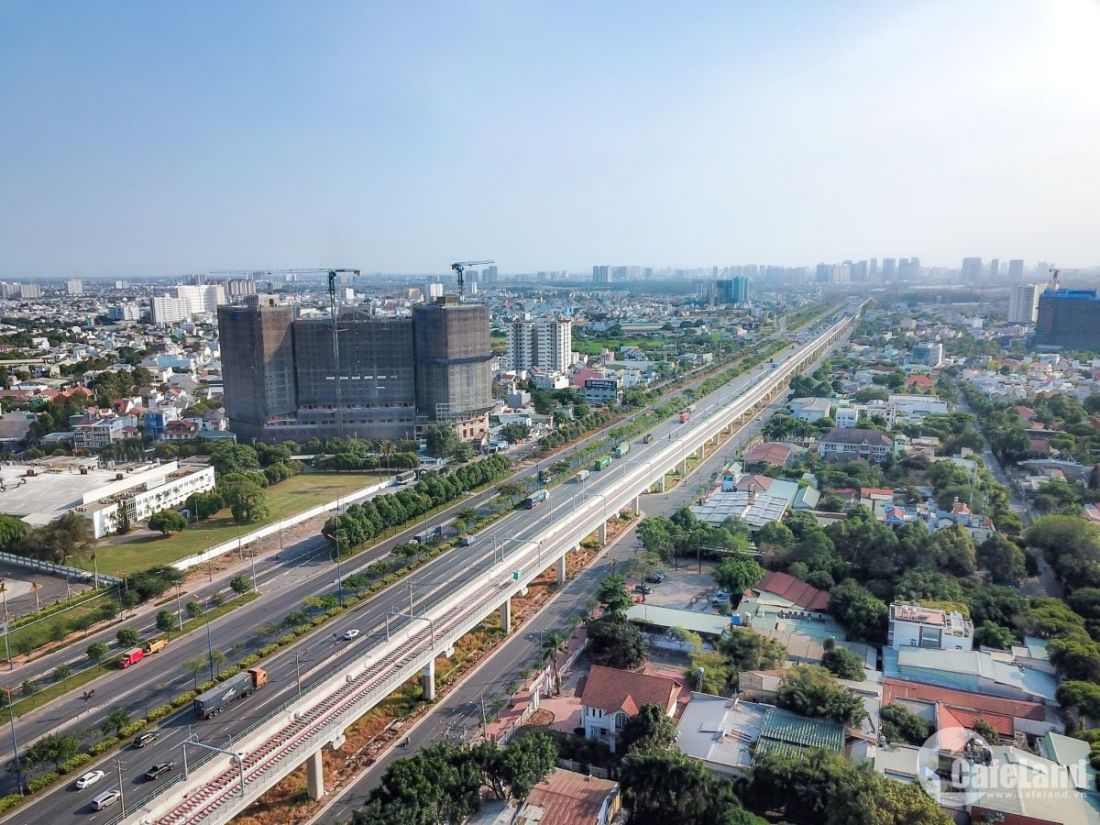 Căn hộ dọc tuyến metro tăng giá mạnh