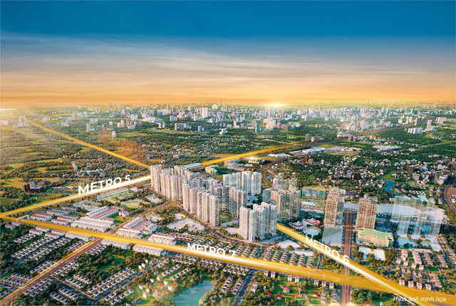 Giá bất động sản "cận lộ kế metro" leo thang như thế nào?