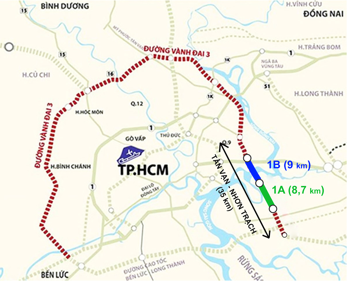 Thúc tiến độ làm đoạn Vành đai 3 TP HCM 5.300 tỷ đồng