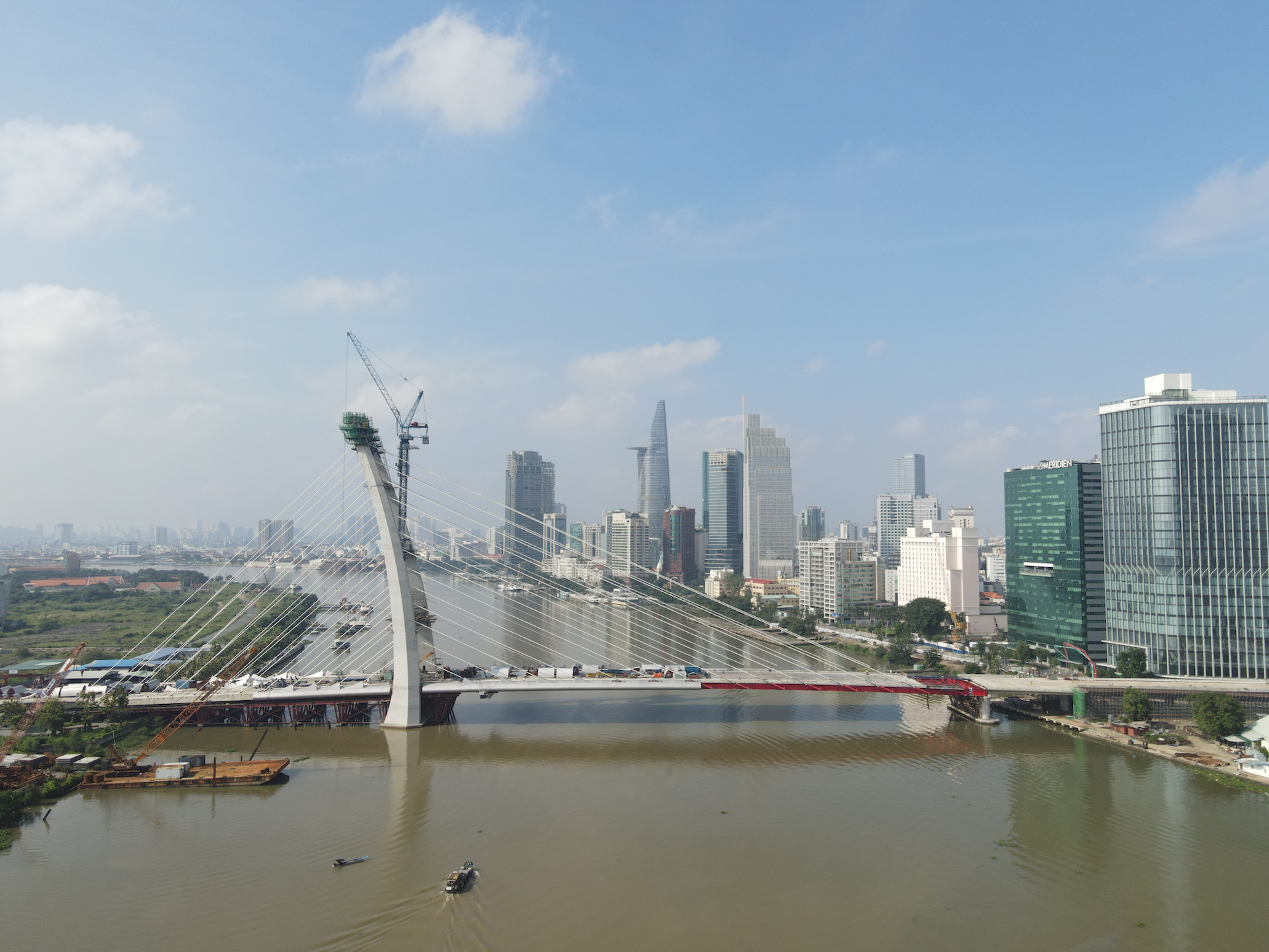 Dự kiến 30.4.2022 sẽ đưa cầu Thủ Thiêm 2 vào khai thác sử dụng