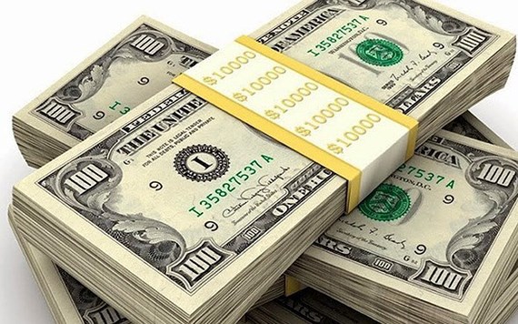 Reference exchange rate down 5 VND on April 4