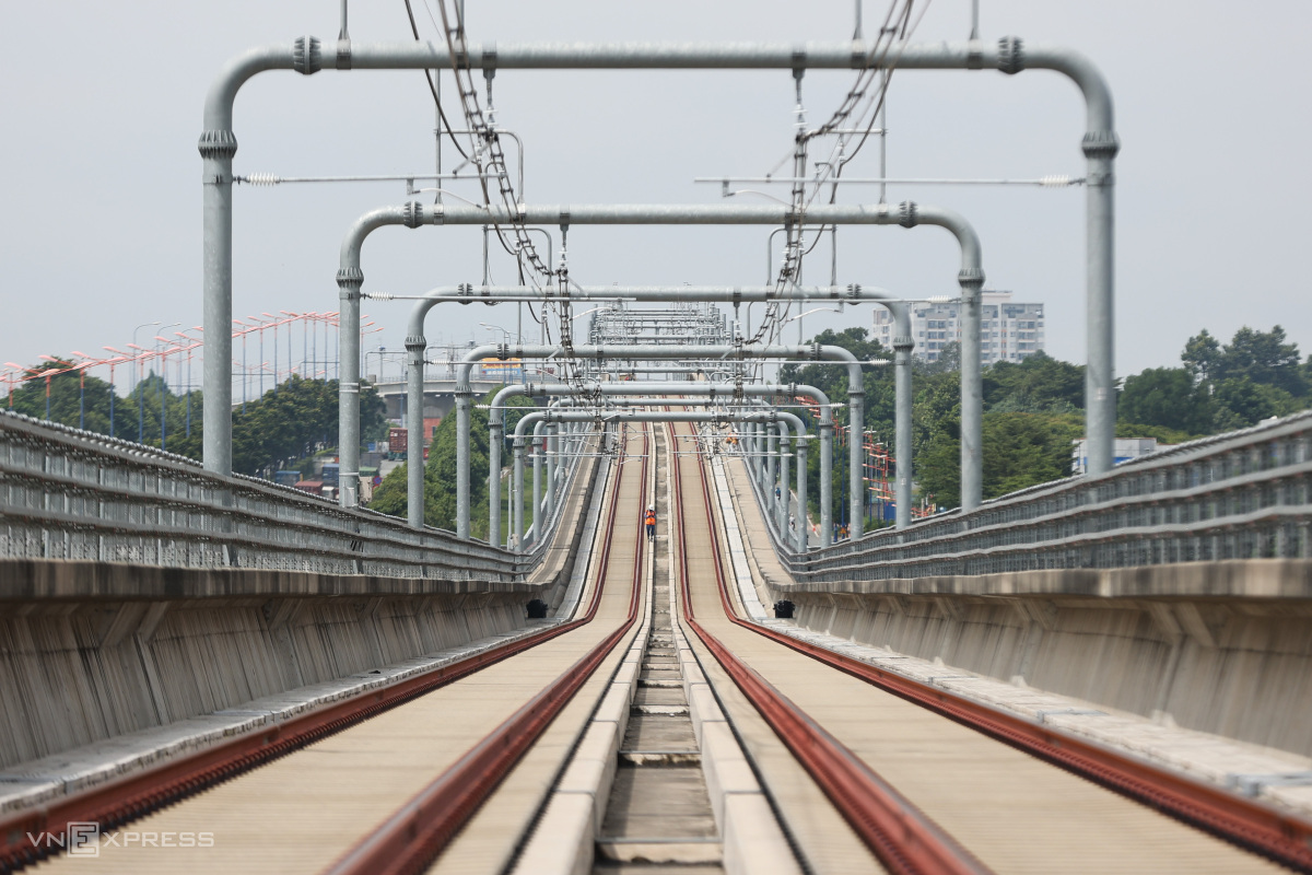 Diện mạo ga trên cao Metro Số 1